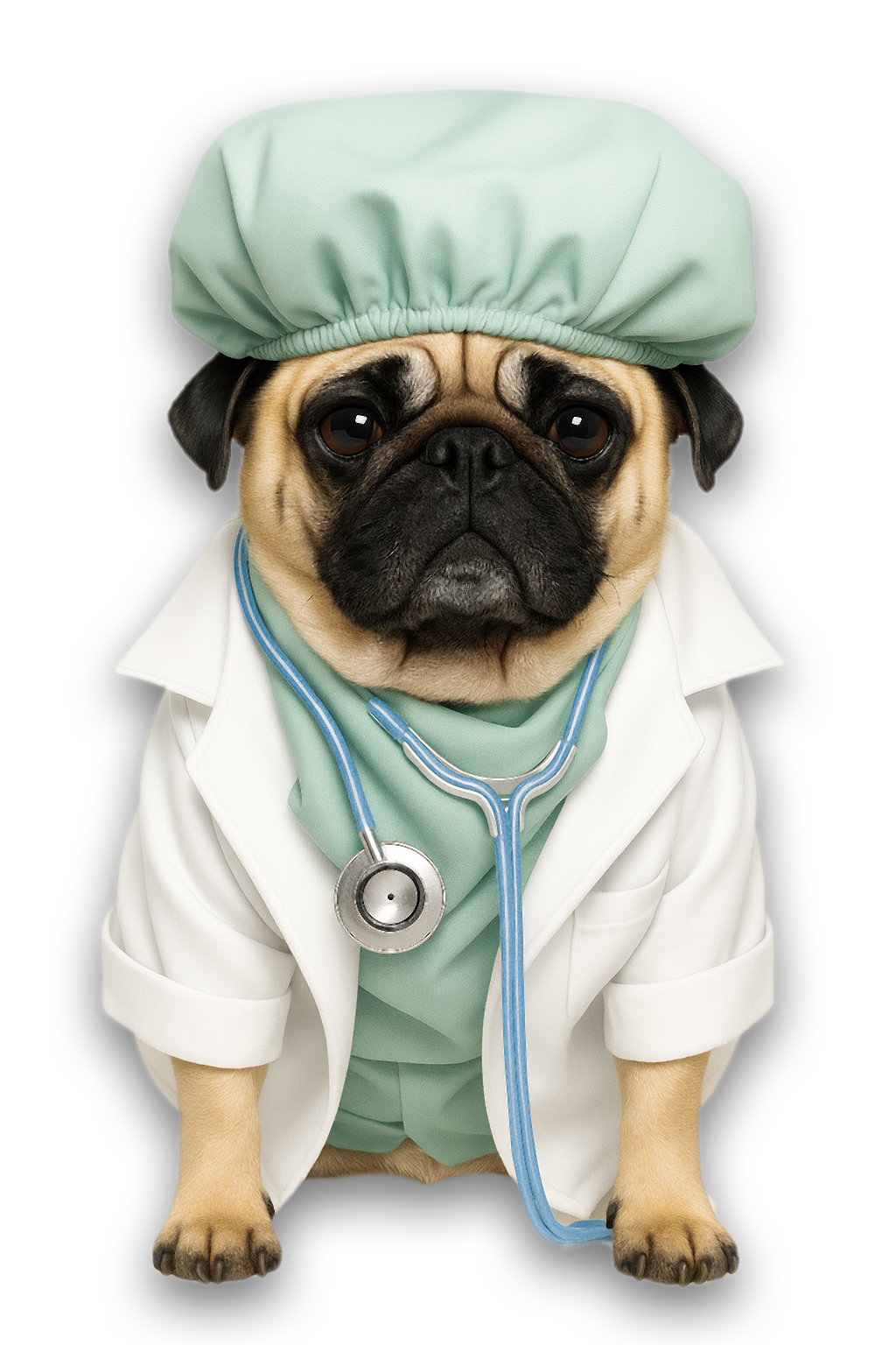PugInDoctorOutfit-AI